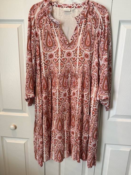 Spartina 449 Dresses & Skirts - # Spartina 449 XXL Maisie Pink House Boho Paisley Dress